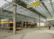 27.10.2008 WARSZAWA , METRO WARSZAWSKIE , STACJA METRA MLOCINY , WEZEL KOMUNIKACYJNY MLOCINY .