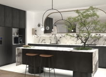 160-metrowy apartament na Mokotowie projektu Loft Factory