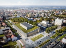 Sala koncertowa w Płocku. Proj. plus3-architekci