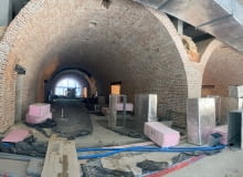 Food Hall Browary na terenie Browarów Warszawskich