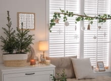 Dekoracje świąteczne na okno - pomysły, inspiracje Dekoracje świąteczne na okno - pomysły, inspiracje