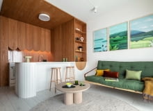 Wnętrze z pomysłem - niebanalna aranżacja 40-metrowego mieszkania