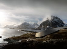 Hotel Opera,Lofoty w Norwegii, projekt: Snohetta - w trakcie realizacji