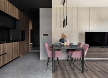 Stonowana elegancja w sercu Katowic - aranżacja mieszkania Stonowana elegancja w sercu Katowic - aranżacja mieszkania