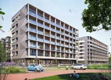 Apartamenty Rudnickiego. Widok na elewację budynków od ul. Rudnickiego Apartamenty Rudnickiego. Widok na elewację budynków od ul. Rudnickiego
