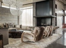 Dom JH Modern położony w górach w Wyoming, proj. Pearson Design Group Dom JH Modern położony w górach w Wyoming, proj. Pearson Design Group