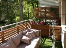 Balkon wypoczynkowo-rekreacyjny Balkon wypoczynkowo-rekreacyjny