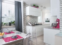 Ceglana okładzina w nowoczesnym wnętrzu Ceglana okładzina w nowoczesnym wnętrzu