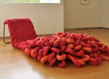 fotel Loop, projekt: Sophie de Vocht