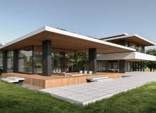 Rezydencja z Atrium. Proj. Exterio Rezydencja z Atrium. Proj. Exterio
