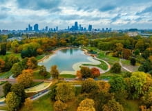 Pole Moktowskie w Warszawie po metamorfozie. Proj. WXCA Pole Moktowskie w Warszawie po metamorfozie. Proj. WXCA