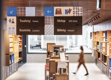 Wayfinding Fabryki Czekolady Wedel - Studio Blisko Wayfinding Fabryki Czekolady Wedel - Studio Blisko