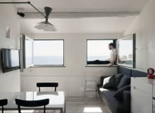 Mieszkanie w Camogli - 35 m kw. małe mieszkanie, jak powiększyć małe mieszkanie, jak urządzić małe mieszkanie