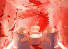 architektura, katrina olina, wnętrza, cristal bar, hong kong