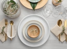 Naturalna stylizacja stołu Naturalna stylizacja stołu