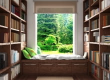 Przytulny kącik do czytania