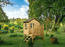 Plac zabaw w ogrodzie Plac zabaw w ogrodzie