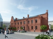 Lofty na warszawskiej Pradze, w budynku dawnej fabryki wódek Koneser.