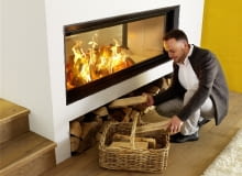 W pobliżu kominka warto wygospodarować miejsce na podręczny skład paliwa W pobliżu kominka warto wygospodarować miejsce na podręczny skład paliwa