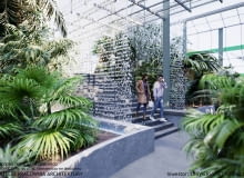 Wizualizacja koncepcji odbudowy palmiarni UWr autor Maciej Marzecki Pracownia Architektury 3 Wizualizacja koncepcji odbudowy palmiarni UWr autor Maciej Marzecki Pracownia Architektury 3