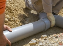 Drenaż działki Drenaż działki