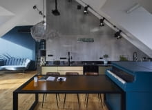 Aranżacja poddasza w warszawskiej kamienicy Aranżacja poddasza w warszawskiej kamienicy