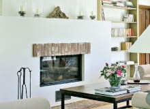 Cegły są bardzo popularnym materiałem używanym do obudowywania kominków. kominek