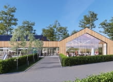 "Lubaszka" - dom weselno-eventowy w Woli Chorzelowskiej pod Mielcem. Proj. MEEKO Architekci