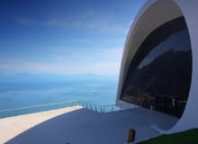 Audytorium w Ravello. Proj. Oscar Niemeyer.