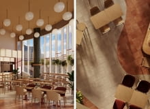 Food hall w Centrum Handlowym Witawa w Gdyni. Proj. Biuro Kreacja Food hall w Centrum Handlowym Witawa w Gdyni. Proj. Biuro Kreacja