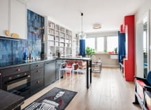 Aranżacja mieszkania inspirowana filmem - projekt Pracowni O Z KRESKĄ