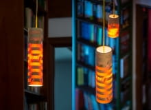 Lampa wisząca Longin Ananas Polski projekt: drewniane lampy od Abadoc Design