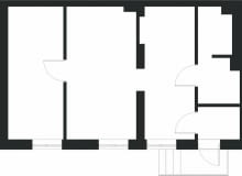 Dwupokojowe, 47,5 m kw., dla 2 osób Dwupokojowe, 47,5 m kw., dla 2 osób