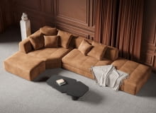 Kanapa modułowa DORTMUND Moda na minimalizm w aranżacji wnętrz