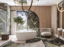 Wzorzyste płytki we wnętrzach