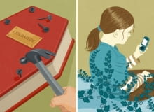 Ilustracja Johna Holcrofta john holcroft, ilustracja, ilustracje, ironia, krytyka świata