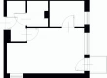 Projektowanie wnętrz. 25,3 m kw. jednopokojowe dla 2 osób