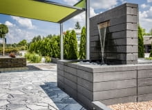 Ogrodzenie Neo, fontanna Ogrodzenie Neo, fontanna