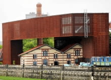 Ośrodek Dokumentacji Sztuki Tadeusza Kantora - Cricoteka 03.06.2014 Krakow . Nowa siedziba Cricoteki . Budowa Muzeum Tadeusza Kantora oraz siedziby Osrodka Dokumentacji Sztuki Tadeusza Kantora Cricoteka wspolfinansowany przez Unie Europejska . Fot. Mateusz Skwarczek / Agencja Gazeta