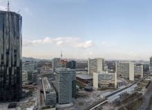 DC Tower, najwyższy wieżowiec w Austrii, proj. Dominique Perrault DC Tower, najwyższy wieżowiec w Austrii, proj. Dominique Perrault