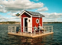 Utter Inn - domek na wodzie i pod wodą Utter Inn