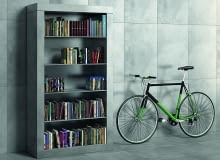 Morgan & Möller - regał meble z betonu, beton we wnętrzach, beton w łazience, beton w kuchni, betonowy blat