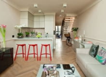 Loft Manhattan projektu Macieja Zienia Maciej Zień, Zień Home, Manhattan, Woronicza Qbik