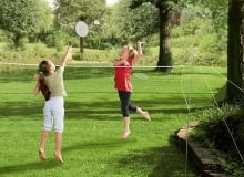 Zabawki i gry ogrodowe. Zestaw do gry w badmintona Zabawki i gry ogrodowe. Zestaw do gry w badmintona, dzieci, zabawki ogrodowe, gry ogrodowe, zabawa