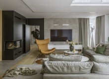 Barwy natury i przytulne wnętrza - aranżacja domu jednorodzinnego Barwy natury i przytulne wnętrza - aranżacja domu jednorodzinnego