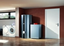 Zasobnik ciepłej wody, podobnie jak źródło ciepła - na przykład gruntowa lub powietrzna pompa ciepła - wymaga okresowych przeglądów zasobniki