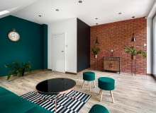 Butelkowa zieleń we wnętrzach: z czym łączyć? Butelkowa zieleń we wnętrzach: z czym łączyć?