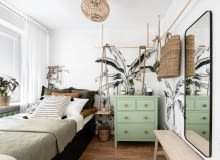 Miejska dżungla - metamorfoza sypialni Miejska dżungla - metamorfoza sypialni