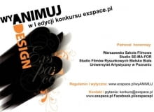Konkurs wyANIMUJ DESIGN Konkurs wyANIMUJ DESIGN