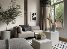 Aranżacja w stylu urban boho w sercu Amsterdamu